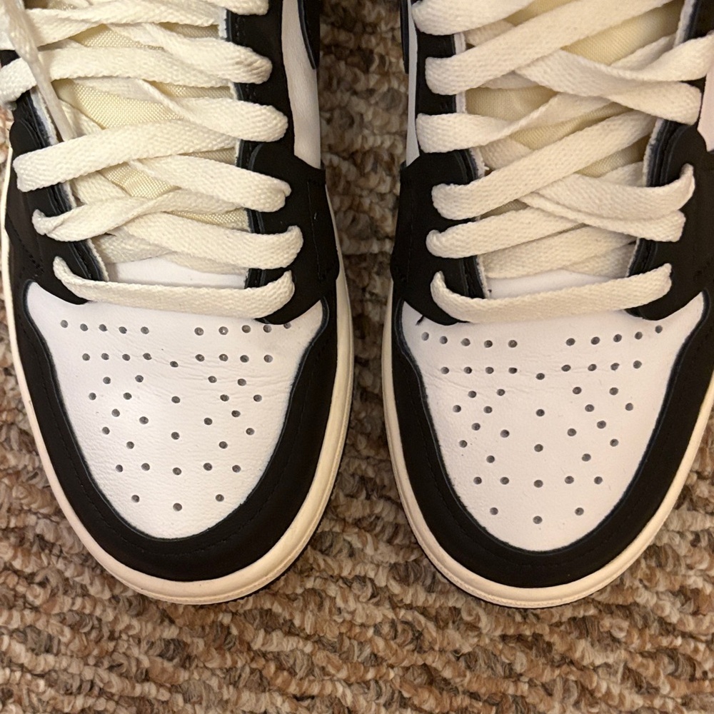 Jordan Kids Sneakers - Black, White, Yellow, Neon Green - Picture 3 of 6